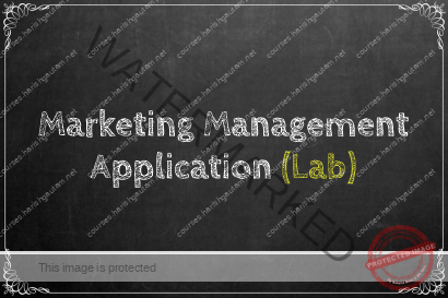 Marketing Management Application (Lab)